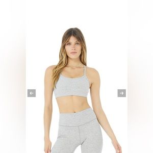 Alosoft Gratitude Bra- Zinc Heather size M. NWT. never worn